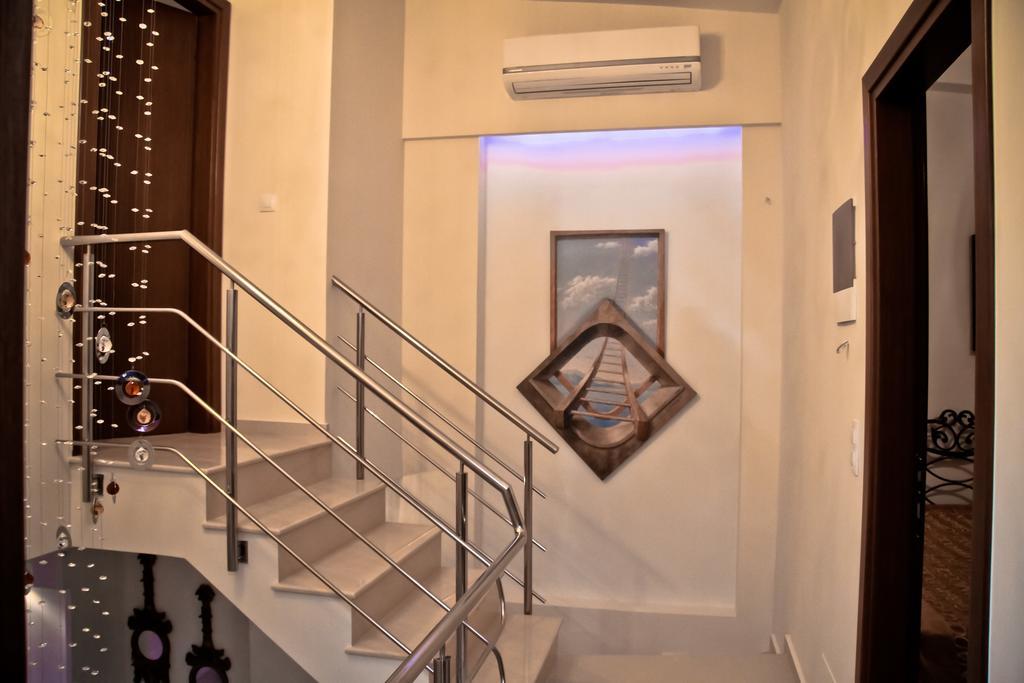 Sea View Beachfront Villa Maria Goúvai Ngoại thất bức ảnh