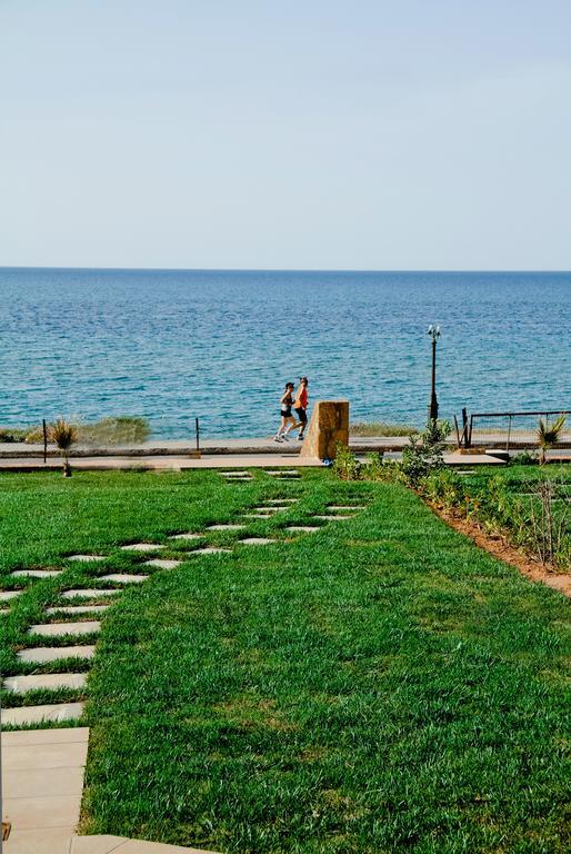 Sea View Beachfront Villa Maria Goúvai Ngoại thất bức ảnh