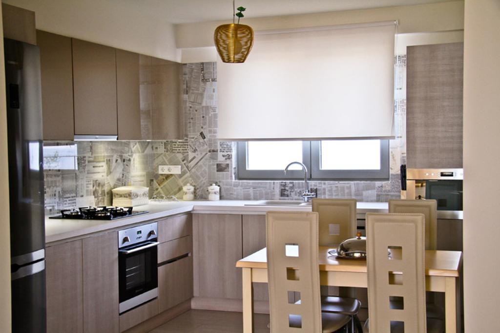 Sea View Beachfront Villa Maria Goúvai Phòng bức ảnh