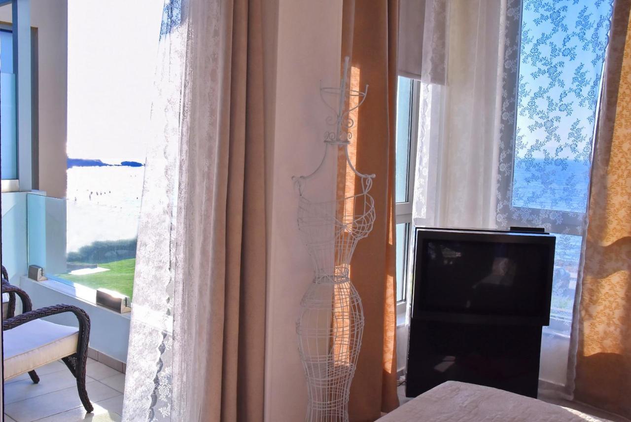 Sea View Beachfront Villa Maria Goúvai Ngoại thất bức ảnh